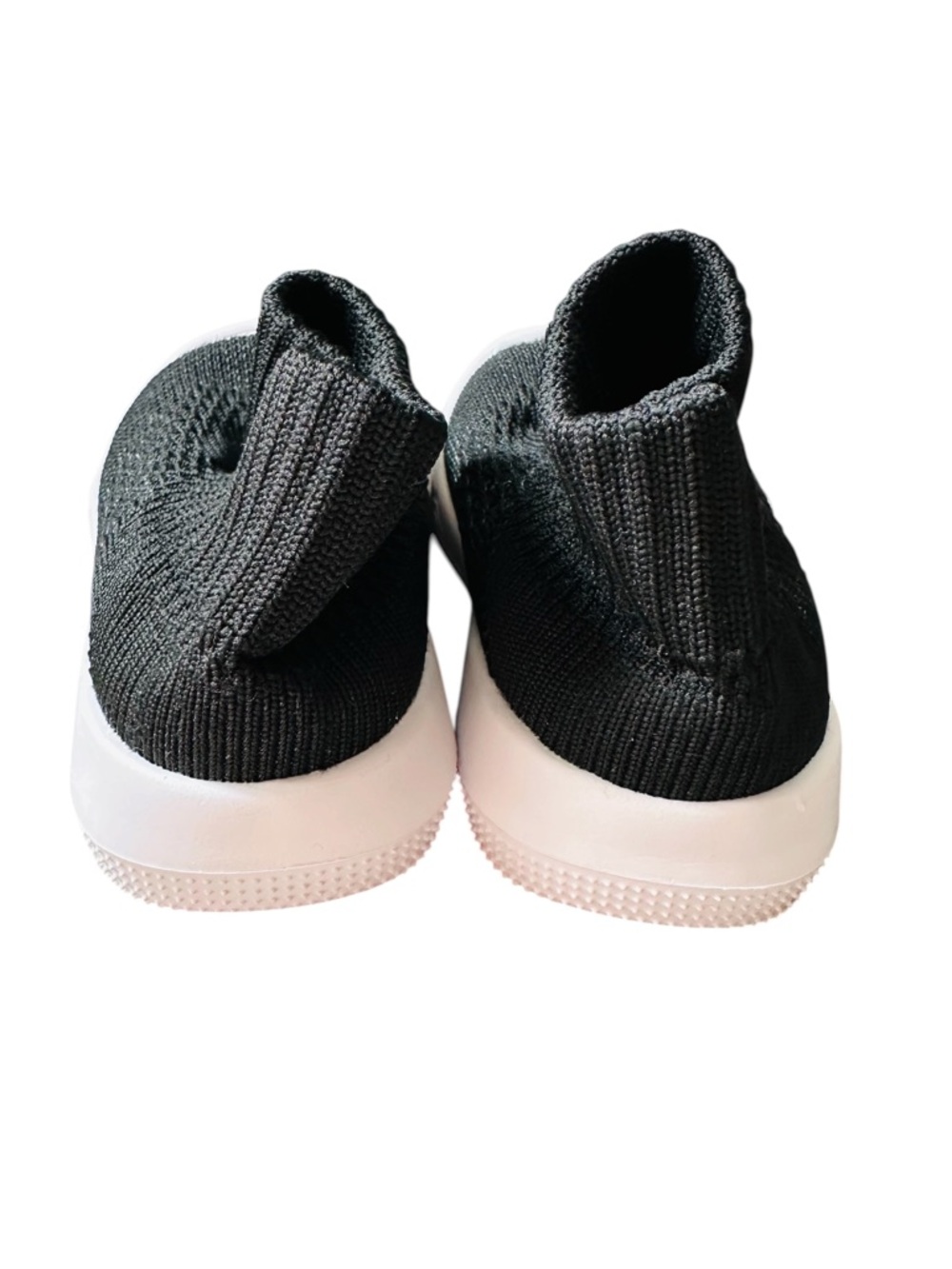Black Slip-On Toddler Sock Shoes 7-8 Ages 1-3 NEW! - Picture 7 of 8